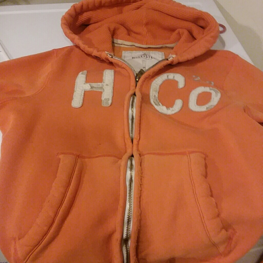 Hollister zip up hoodie